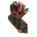 Stropdas rood groen blauw bruin Vintage